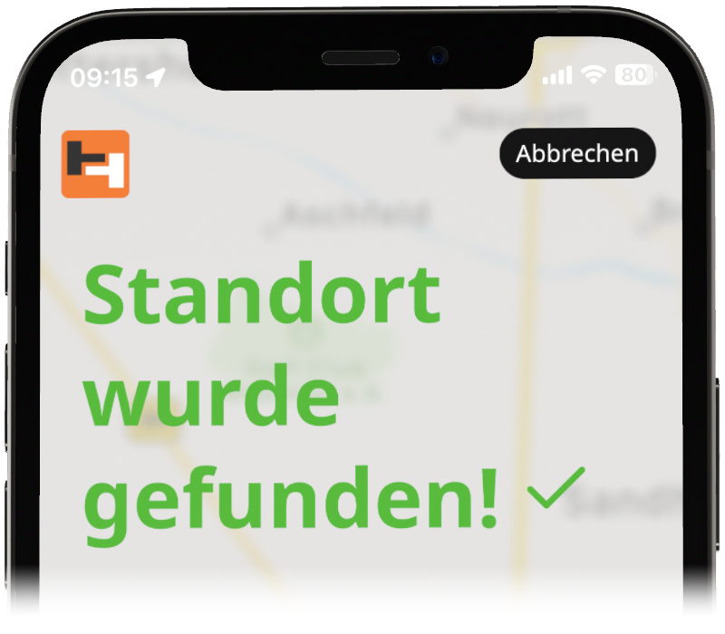 GPS-Ortung mit der HammerHelp-App